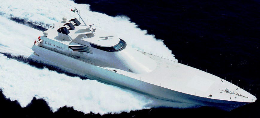 destriero yacht